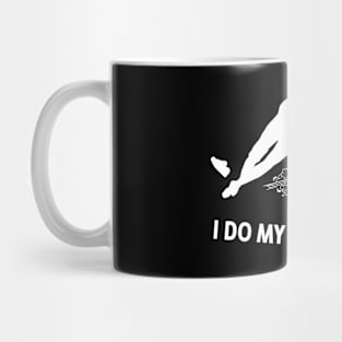 I Do My Own Stunts Road Bowling Funny Road Bowler Mug